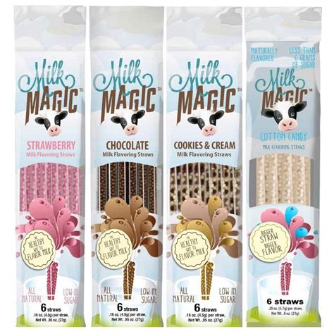 Elevate Your Milk Drinking Experience with These Exquisite Magic Straw Flavors